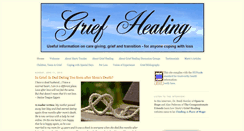 Desktop Screenshot of griefhealingblog.com