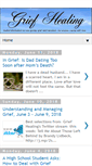 Mobile Screenshot of griefhealingblog.com